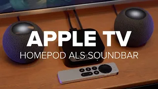 Apple TV: HomePod mini als Soundbar nutzen