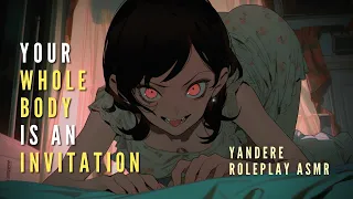 Yandere Vampire Confesses To You [F4M] [Feeding] [Friends to Lovers] [ASMR Girlfriend Roleplay]