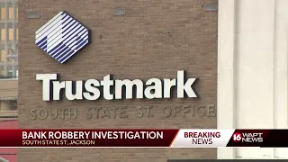 Jackson bank robbery under investigation