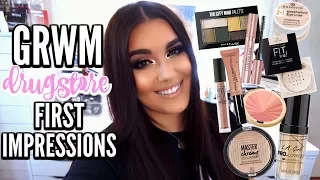 TESTING NEW DRUGSTORE MAKEUP! Hits & Misses | Chit Chat GRWM First Impressions ♡ Deanna Borocz