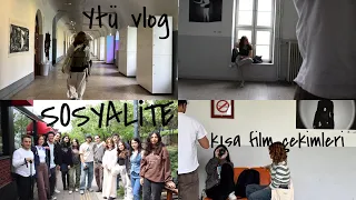 ytü vlog || kısa film çekimleri : SOSYALİTE (yine kaybolduk)