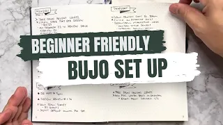 Beginner Friendly ✅ How to setup and use a Bullet Journal | Tiefossi Stationery