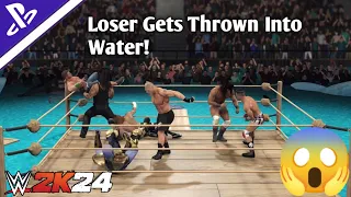 Thanos In Water Royal Rumble Match | WWE2K24