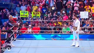 Cody Rhodes confronts Seth Rollins - WWE RAW 7/3/2023
