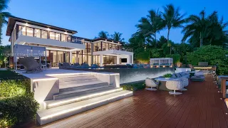 $55,000,000! Magnificent mansion in Miami with the most breathtaking wide open Biscayne Bay views