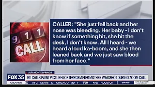 911 calls describe moments when mom was shot during Zoom call