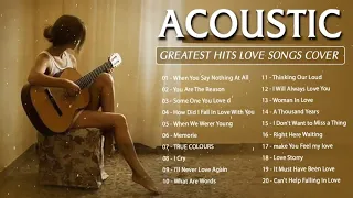 Acoustic Soft Songs ♥️ Relaxing Pop Music ♥️ アコースティック 洋楽 名曲 ♥️ 洋楽 ヒット チャート 最新 2020