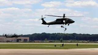 Screaming Eagles Conduct Air Assault Demo