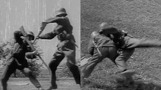 Waffen SS & Werhmacht hand-to-hand combat training
