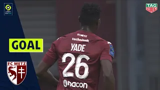 Goal Papa Ndiaga YADE (21' - FC METZ) FC METZ - DIJON FCO (1-1) 20/21