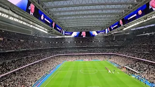 El Clasico Himno Hala Madrid y nada mas Estadio Santiago Bernabeu