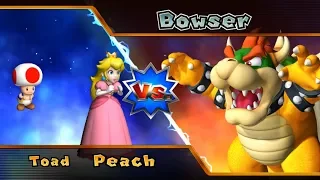 Mario Party 9 - Peach vs Toad - Bowser Station