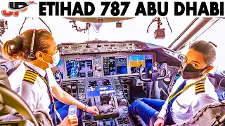 Etihad Airways Boeing 787-9 Departing Abu Dhabi