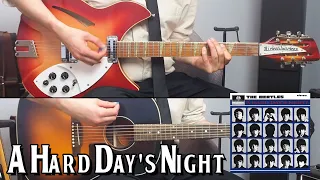 The Beatles | A Hard Day's Night | Instrumental Cover (Guitar, Bass, Piano)