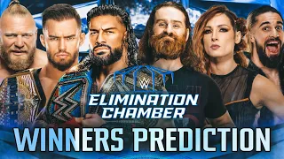 WWE Elimination chamber 2023 - Winners Prediction