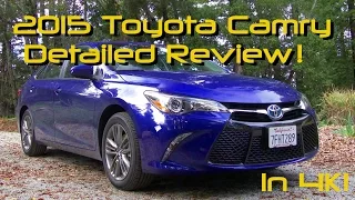 2015 Toyota Camry Detailed Review and Road Test - Hybrid SE in 4K