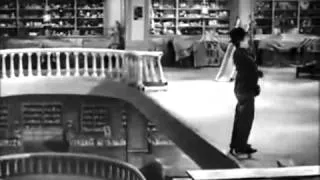 Charlie Chaplin Modern Times Roller Skating Scene   YouTube