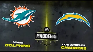 Miami Dolphins vs Los Angeles Chargers - Week 1 - NFL 2023/24 - Preview Madden 24