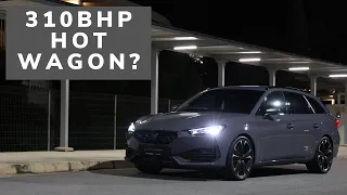 310bhp Hot Wagon :First drive with the CUPRA LEON Sportstourer in Singapore vlog