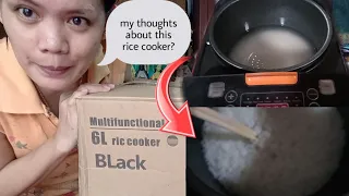 UNBOXING AND HONEST REVIEW ABOUT #OOKAS MULTIFUNCTIONAL LUXURY 6 L RICE COOKER