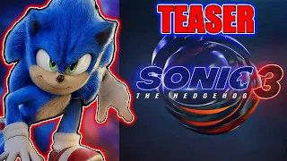 Sonic Movie 3 Teaser Trailer Title & Cast Announcement