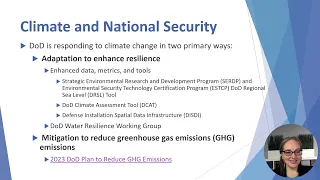 Climate and National Security: Florida's Role in America's Climate Resilience