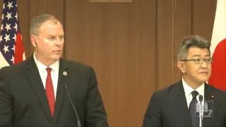 Deputy Secretary of Defense Work and Tokyo's Takeda Joint Press Conference