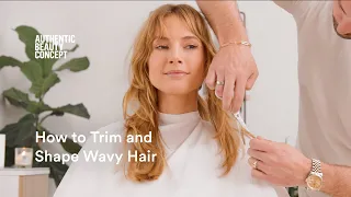 How to trim and shape Wavy Hair