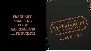 Fraguary- House of Matriarch Black No 1
