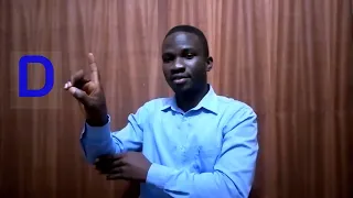 Learn GSL Lesson 3: The Manual Alphabet: Ghanaian Sign Language Letters A-Z