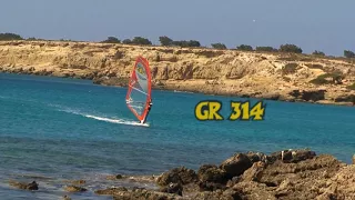 KARPATHOS GREECE - A windsurfing destination