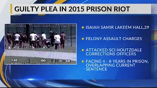 Guilty plea in 2015 prison riot