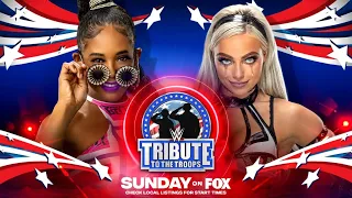 WWE Tribute to the Troops - Bianca Belair vs Liv Morgan Full Match HD