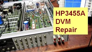 HP3455A DVM Repair