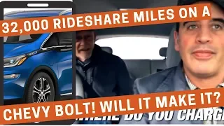 I drove 32,000 Miles for Uber and Lyft with a Chevy Bolt - Here's How an Electric Car Holds Up!