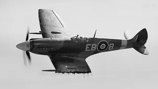 Luftwaffe Ace Salutes and Spares Injured Spitfire