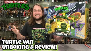 NECA Turtle Van Unboxing & Review! Worth the Wait?