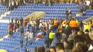 Lyon vs Besiktas  " Hooligans Fight "