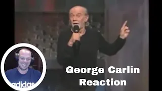 First Time Reacting To George Carlin - Religion Is Bullshit