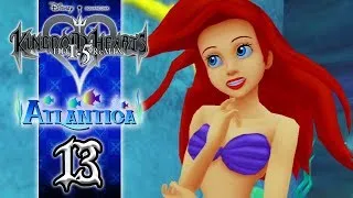 Kingdom Hearts 1.5 HD ReMIX (English) Walkthrough - KH Final Mix Proud Mode Part 13: Atlantica | Meet Ariel - Under the Sea PS3 Let's Play Gameplay KHFM