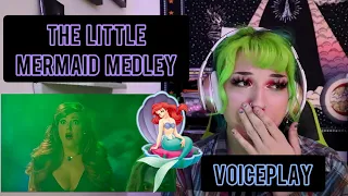 REACTION | VOICEPLAY "THE LITTLE MERMAID MEDLEY" FT. RACHEL POTTER