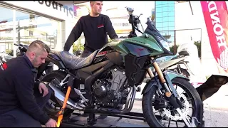 unboxing HONDA CB500X new color 2022