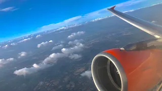 easyjet | Airbus A319-111 | Pushback, Taxi & Buzzsaw Takeoff | London Gatwick Airport