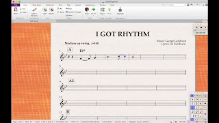 Make a great lead sheet with Sibelius (also with the free First version)