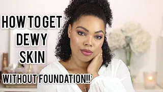 NO FOUNDATION GLAM MAKEUP | Karina Waldron