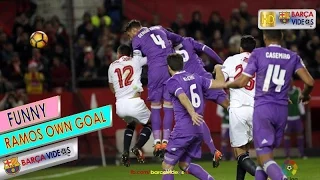 Ramos Own Goal against Sevilla.(Jan 17)