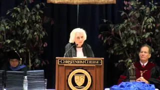 Commencement Address | Dr.  Alice von Hildebrand | Christendom College