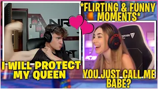 CLIX & SOMMERSET FLIRTING With Each Other & Funniest Moments! (Fortnite Funny Moments)