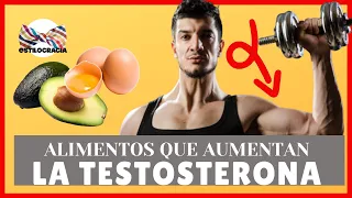 AUMENTA LA TESTOSTERONA CON ESTOS ALIMENTOS, el MÁS EFICIENTE ES ESTE...