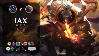 Jax Top vs Poppy - KR Grandmaster Patch 13.14